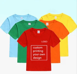 OEM custom printed kids t shirt