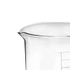 OEM Sale well transparent quartz thicked-wall glass beaker