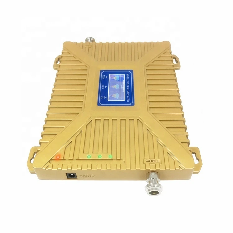 OEM Wanscom 4g signal booster 900 1800 2600 mhz boster repeater