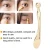 Import OEM Zinc Alloy Anti Wrinkle Gold Two-purposefor Makeup Cream Spatula Spoon from China