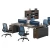 Import Office Furniture Desk Workstations Partition Cubicle Modular Set Modern Table 4 Person Workstation from China