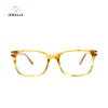 OMELLE  2021 Natural Color  Eyewear  Eyeglass  Frame  Floral  Acetate Eye Wear Square Optical Frames