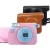 Import online shopping free shipping Vintage PU Leather Case Bag for Polaroid W300 Camera, with Adjustable Shoulder Strap from China