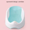 Openwork design tep soft rubber baby bath products bath seat chair for kids