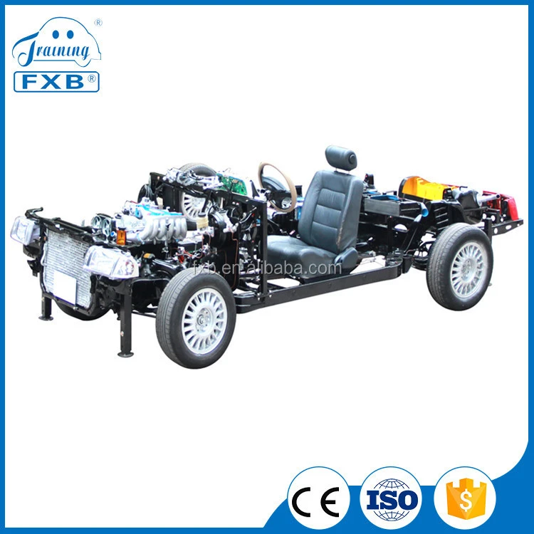 Operable Total Vehicle Section Model automotive training equipment,simulator for driving school