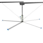 OPT KC 24 FT(7.3m) industrial big axial flow fan