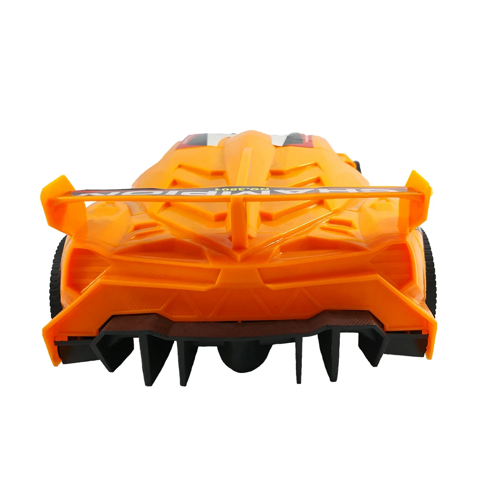 Orange Toy Car Push and Go Friction Powered Toy Car