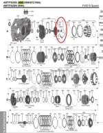 Other Auto Transmission Systems Gasket 09G 09K 09M Pump gasket