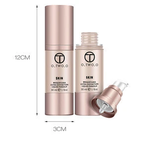 O.TWO.O Beauty Makeup Primer Waterproof Full Coverage Moisturizing Whitening Liquid Face Foundation