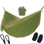Outdoor Camping Double Hammock Tent With Mosquito Net  portable hammock