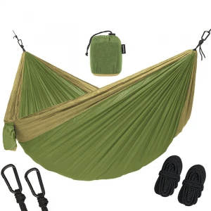 Outdoor Camping Double Hammock Tent With Mosquito Net  portable hammock
