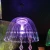 Import Outdoor fiber optic lighting chandelier jellyfish pendant lamp, DMX 512 multi colors from China