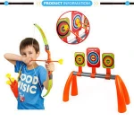 Outdoor gargen sport game archery bow and arrow set toy for kids