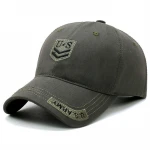 Outdoor Hiking Hunting Jungle Condor Camo Patch Army Black Baseball Snapback Cap Men Camouflage Military Custom Tactical Hat Cap