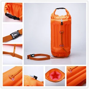 Outdoor Sail Pull Inflatable Floating Open Water Swimming Swim Buoy