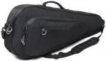 Outdoor Sports Tennis Racket Bag in Black with 3 Racquet Holder