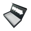 Packaging hair extensions package custom logo black magnetic boxes