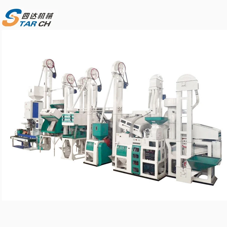 paddy processing plant/mini rice milling machine/20-24tpd rice production line price