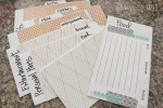 Paper cash budget envelopes