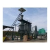 Paper mill waste downdraft fixed-bed gasification electricity generation