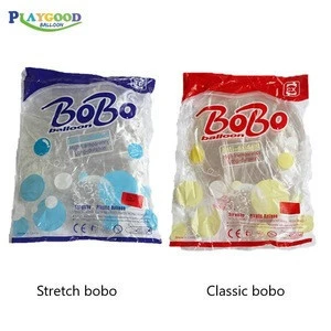 Party Supplier Promotion Classical Tpu Color 10 Inch 18 Inch 24 Inch 36 Inch Transparent Bobo Balloons Bubble Balloon