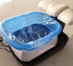 Pedicure sink disposable foam liner inner cover for spa foot massage chair