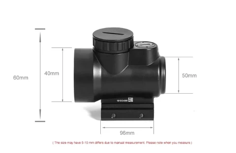 PERDIX Quality Red dot sight adjustable red dot scope 690G recoil and filled with nitrogen waterproof with high mount