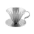 Import Perforated Drip Reusable Coffee Filter Cup Pour Over Coffee Filter Dripper Portable Custom Metal Stainless Steel Coffee Filter from China