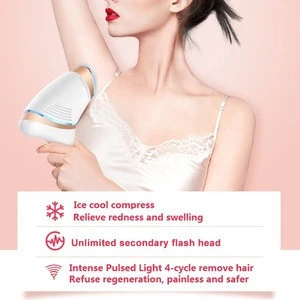 Permanently Remove Body Hair Instrument IPL Epilator Laser Hair Removal for Sale