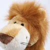 pet toy NICI plush bite squeaker rubber lion for dog cat