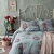 Import Pink flower print custom skirt bedding set princess design high quality bed sheets from China