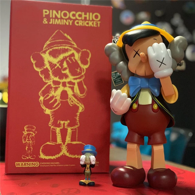 Pinocchi Jiminy Cricket Action Figures Toys Dolls PVC Kaw Action Figure Collection Model Gifts Drop Shippinp