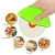 Import Pizza wheel with protective blade sharp, easy to clean slice, stainless steel green from China