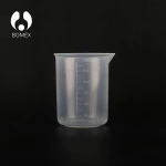 Plastic Beaker with Graduation 250ml 500ml 1000ml 2000ml 5000ml
