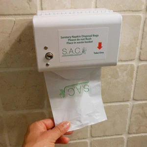 plastic disposable sanitary bag for five stars hotel