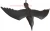 Import Plastic Flying Raven Falcon Hunting Decoy Bird Deterrent Scarecrow Repellent from China