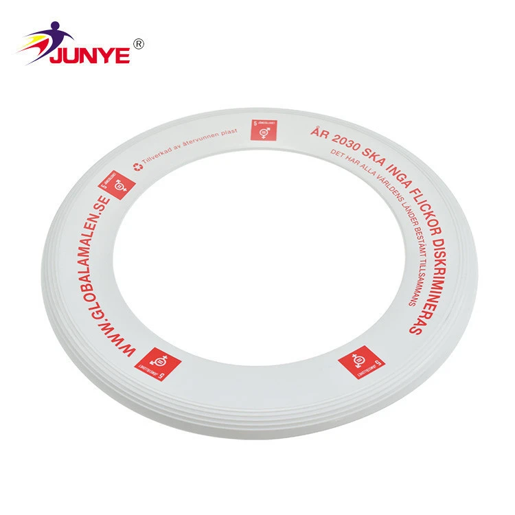 Plastic Flying Ring Flying Disc Blank Out Door Game Customizable
