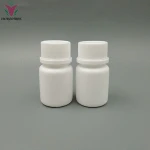 Plastic pill bottles 10cc-300cc, HDPE/PET/PE plastic medicine capsule pill bottle with seal, medicine bottles containers