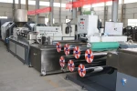plastic pp nylon polyester pet chip pe filament fiber yarn extruding making machine for broom brush rope net belt webbing sewing