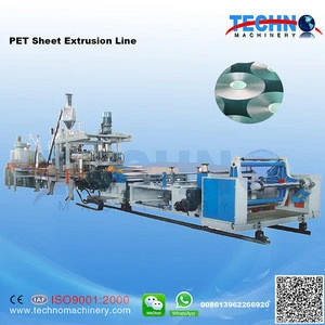 Plastic Sheet Extrusion Unit Plastic Plate Board Extruding Machine