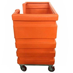 Poly laundry trolley
