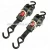 Import Polyester retractable ratchet tie down straps with S hook from China