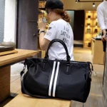 polyester women sport duffle sports bag mens travel bag