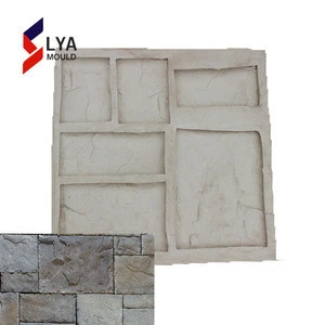 Polyurethane Silicone Decorative Wall Moulds For Artificial Stone
