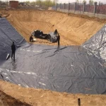 Pond Landfill Mining Lake Liner HDPE Geomembrane