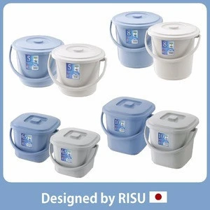 Popular and Various plastic bucket with lid 40l plastic bucket with handle with Japanese style, distributor wanted