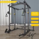 Popular Gantry Frame Smith Machine Commercial Fitness Equipment Power Cage Home Functional Station Trainer Squat Rack