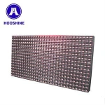 Popular led displays p10 16X32 paneller red