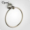 Popular wall mounted bathroom accessories gold towel ring