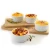 Import porcelain ramekins - 5 Ounce bakeware for Souffle Creme Brulee and Dipping Sauces Baking Dishes ceramic from China
